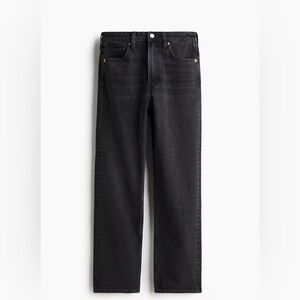 H&M Slim Straight Regular Fit Ankle Jeans